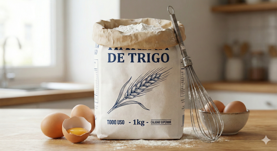 Harina de Trigo Todo Uso 1kg