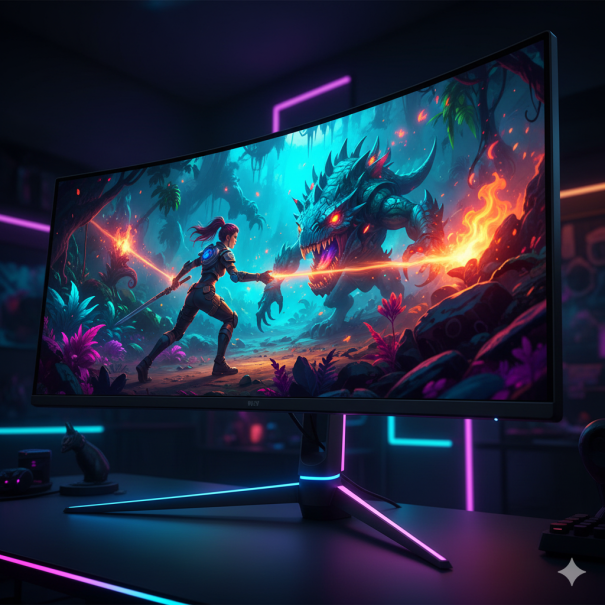 Monitor Curvo Gaming 27" 165Hz